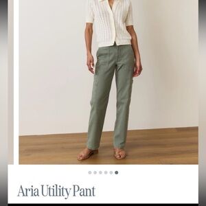 Marine Layer Aria Utility pants NWT